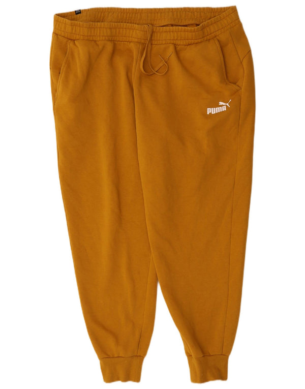 Puma træningsdragt til kvinder Joggers 3XL gul bomuld