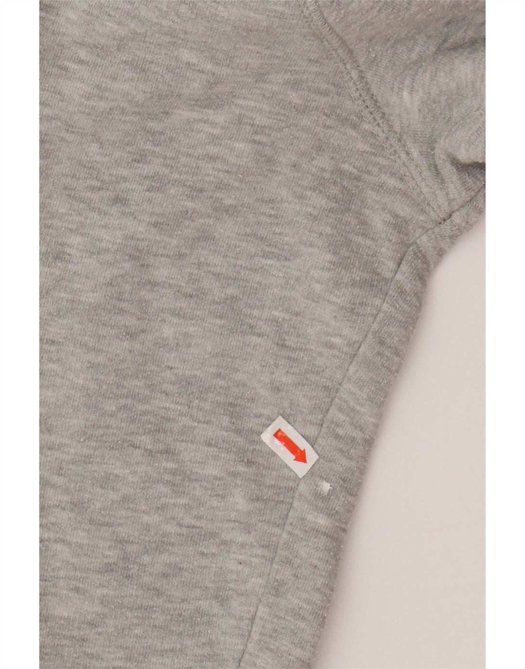 GUESS Womens Graphic Sweatshirt Jumper UK 10 Small Grey Cotton