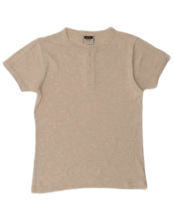 Lee Boys T-Shirt Top 6-7 år Beige