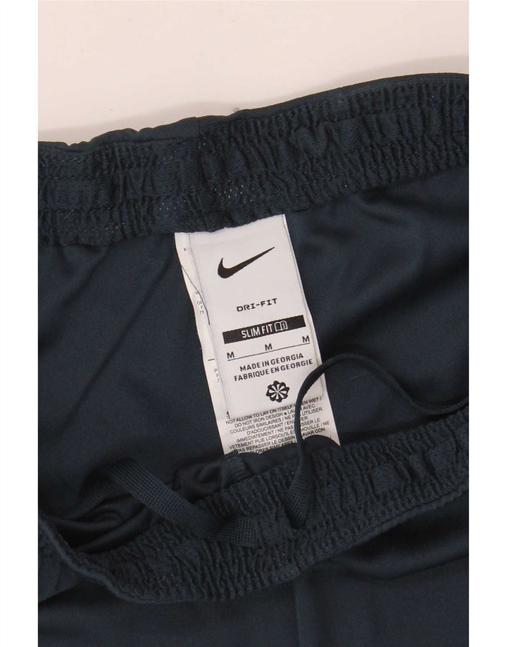 Nike Herre Dri Fit Slim Sportsshorts Medium Marineblå Colourblock Polyester