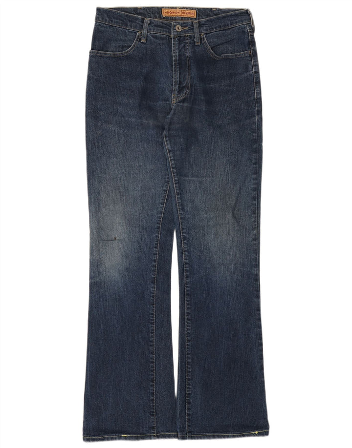 Energie Womens Bootcut Jeans W31 L31 Blue Cotton