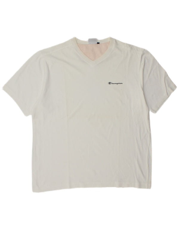 Champion Herre T-Shirt Top XL Hvid
