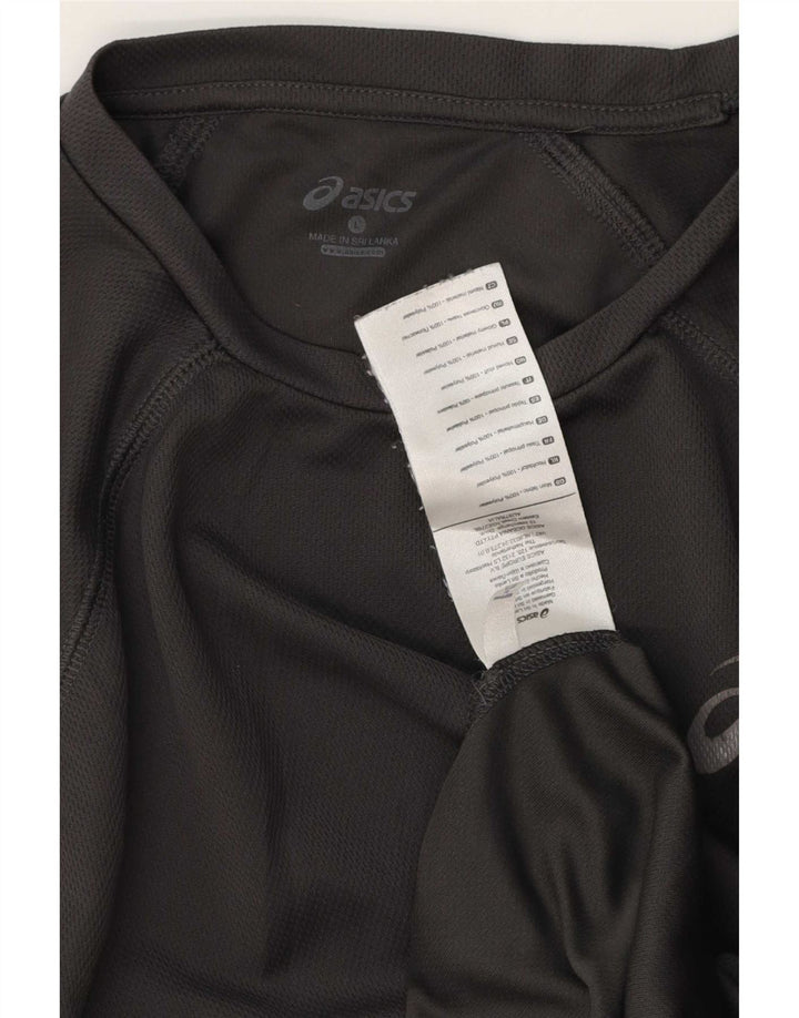 Asics Herre T-Shirt Top Stor Grå Polyester