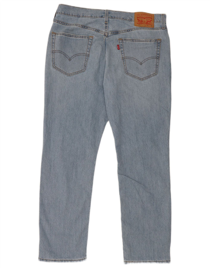 Levi's Herre 541 Straight Jeans W34 L30 Blå Bomuld