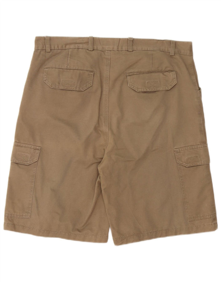 MC JOY Herre Cargo Shorts IT 50 Large W38 Beige Bomuld