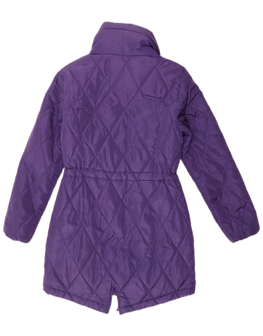 Marks & Spencer Polstret frakke til kvinder UK 8 Lille lilla polyester