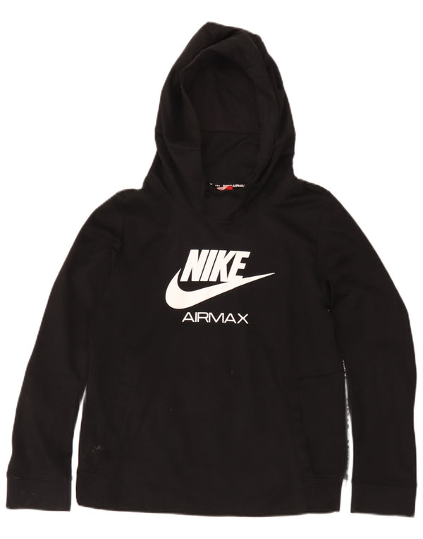 Nike Boys Air Max Graphic Hoodie Jumper 12-13 Years Large Sort