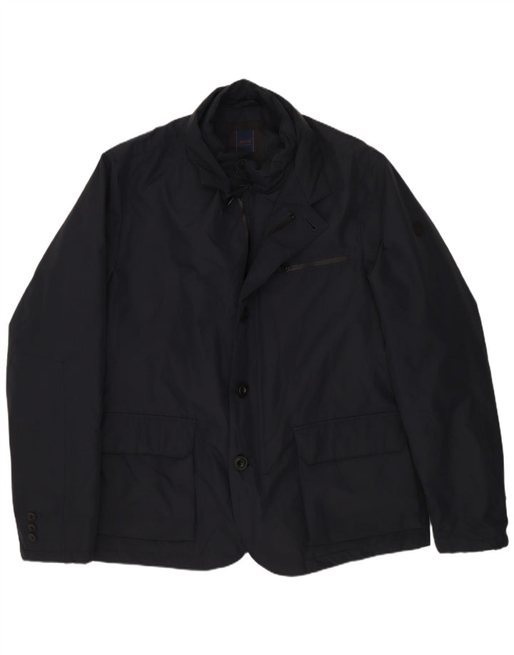 AT.P.CO Herre 3-knaps blazerjakke UK 44 2XL marineblå polyester