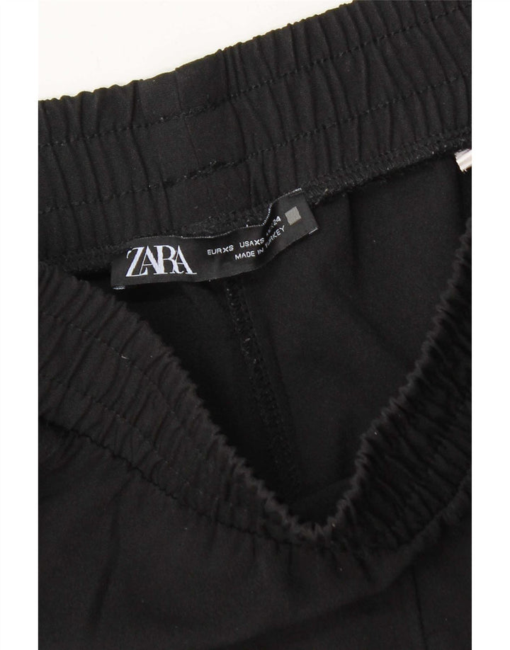 Zara Joggers Cargo Bukser XS W24 L27 Sort