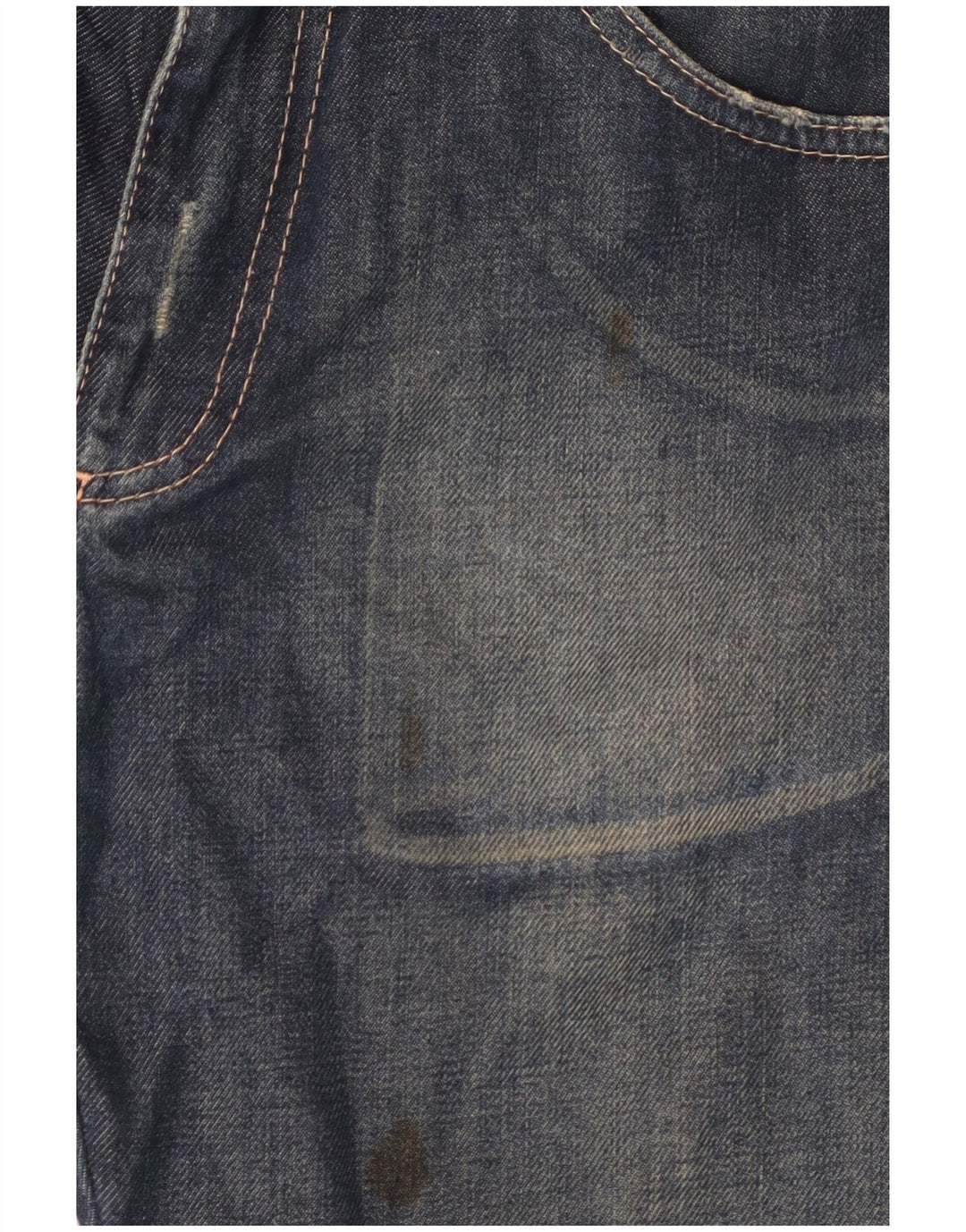 Daniele Alessandrini Dame Straight Jeans W31 L33 Blå Bomuld