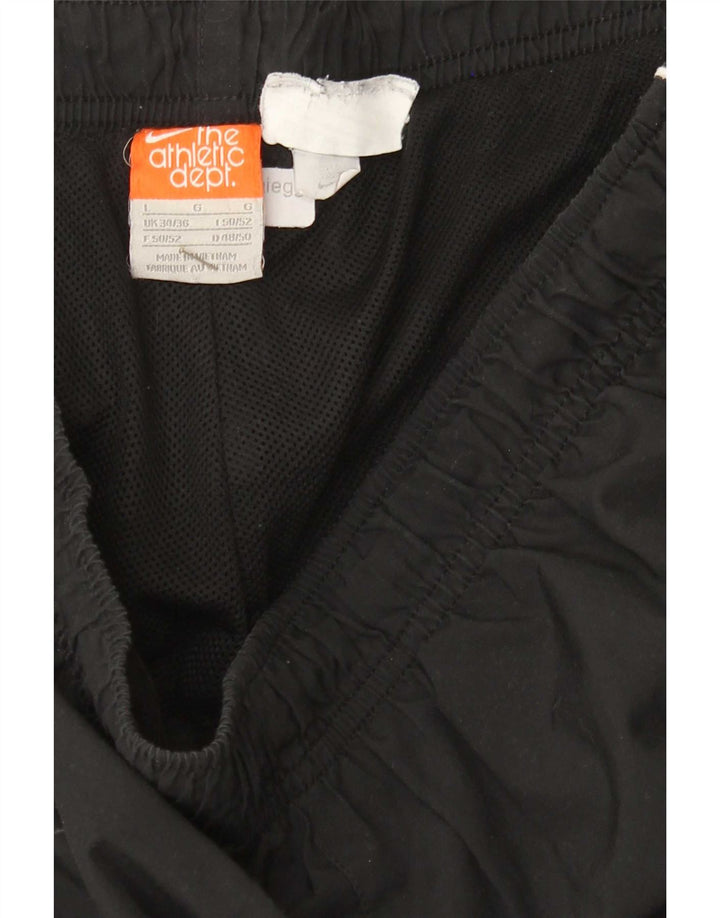 Nike Træningsdragtsbukser til mænd UK 34/36 Large Black Polyester