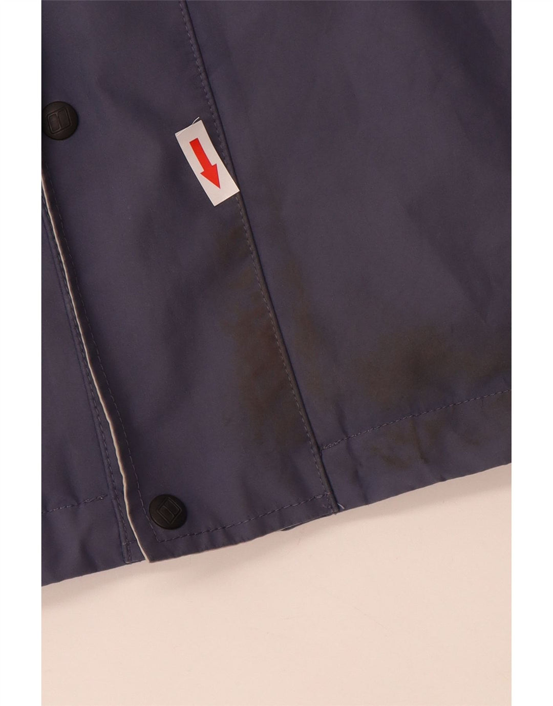 BERGHAUS vindjakke med hætte til drenge 15-16 år marineblå nylon