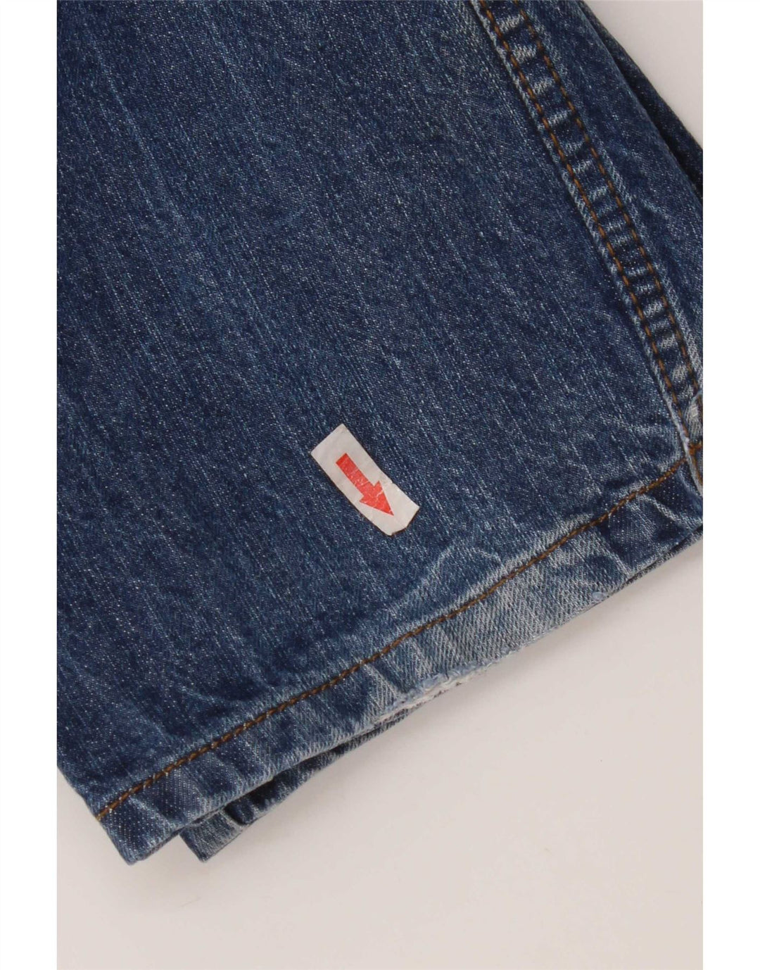 Marks & Spencer Herre Regular Fit Straight Jeans W32 L33 Blå Bomuld