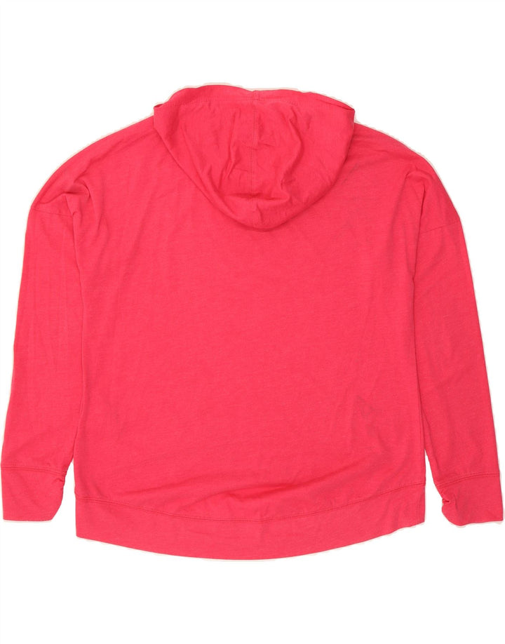 PUMA Womens Hoodie Jumper UK 12 Medium  Pink Cotton Vintage Puma and Second-Hand Puma from Messina Hembry 