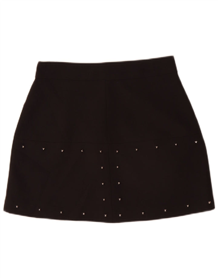 Zara Dame Mini-nederdel Medium W28 Sort