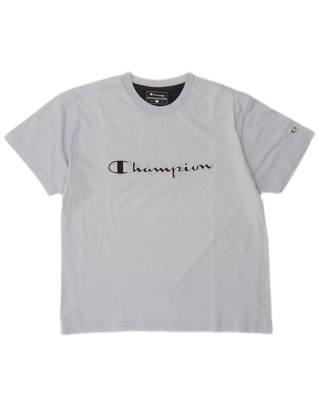 Champion Herre Grafisk T-Shirt Top Stor Blå