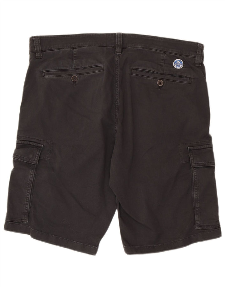North Sails Herre Cargo Shorts W34 Stor Grå Bomuld