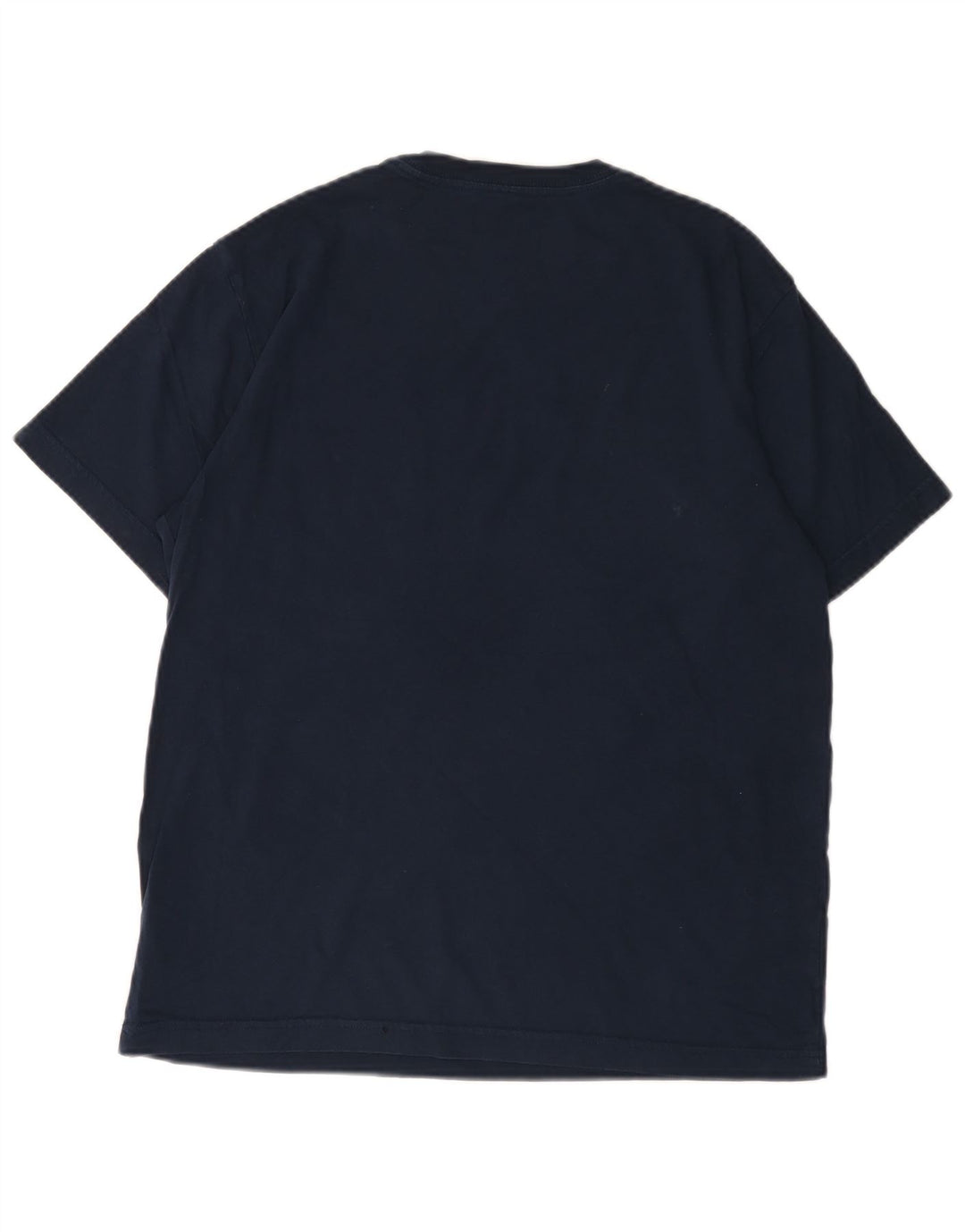 EDDIE BAUER Herre T-Shirt Top Medium Marineblå Bomuld