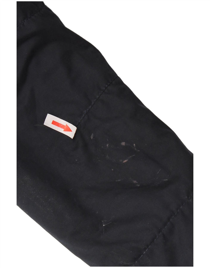 Superdry Sherpa Parkajakke med hætte til mænd UK 38 Mellem marineblå polyester