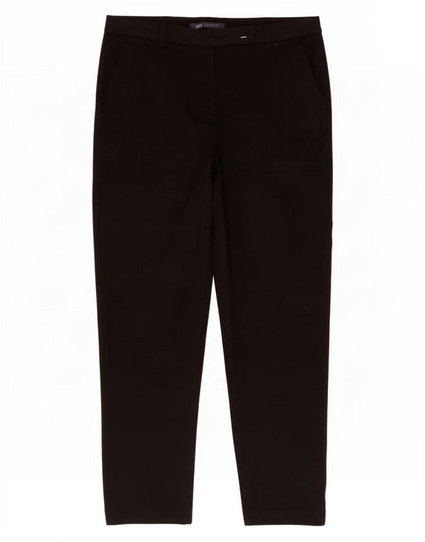 Marks & Spencer Lige fritidsbukser til kvinder UK 12 Medium W30 L26 Sort