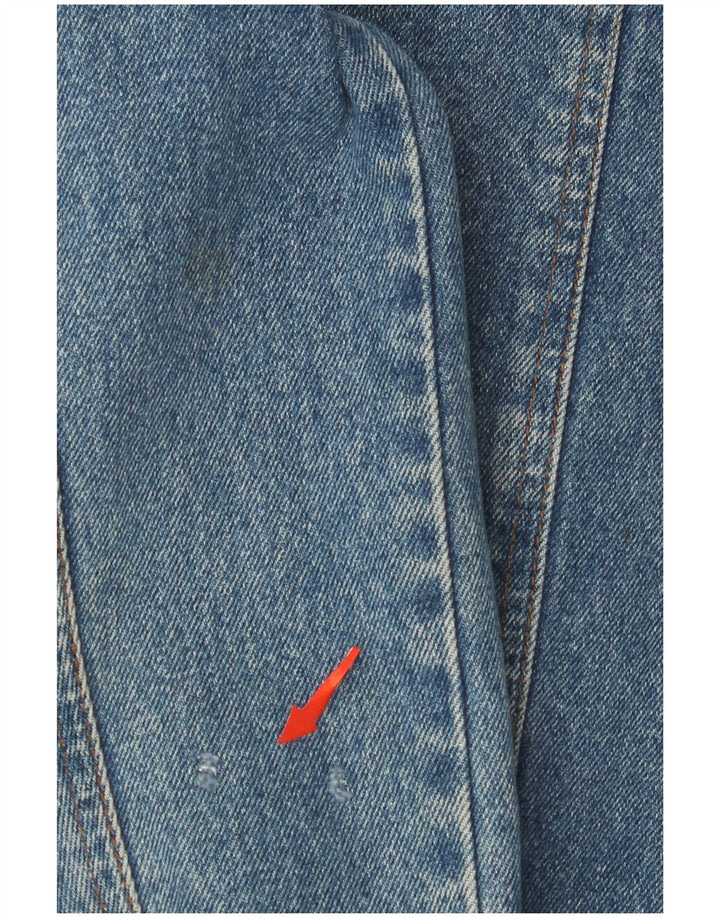 Vintage denimjakke til drenge 14-15 år mellemblå