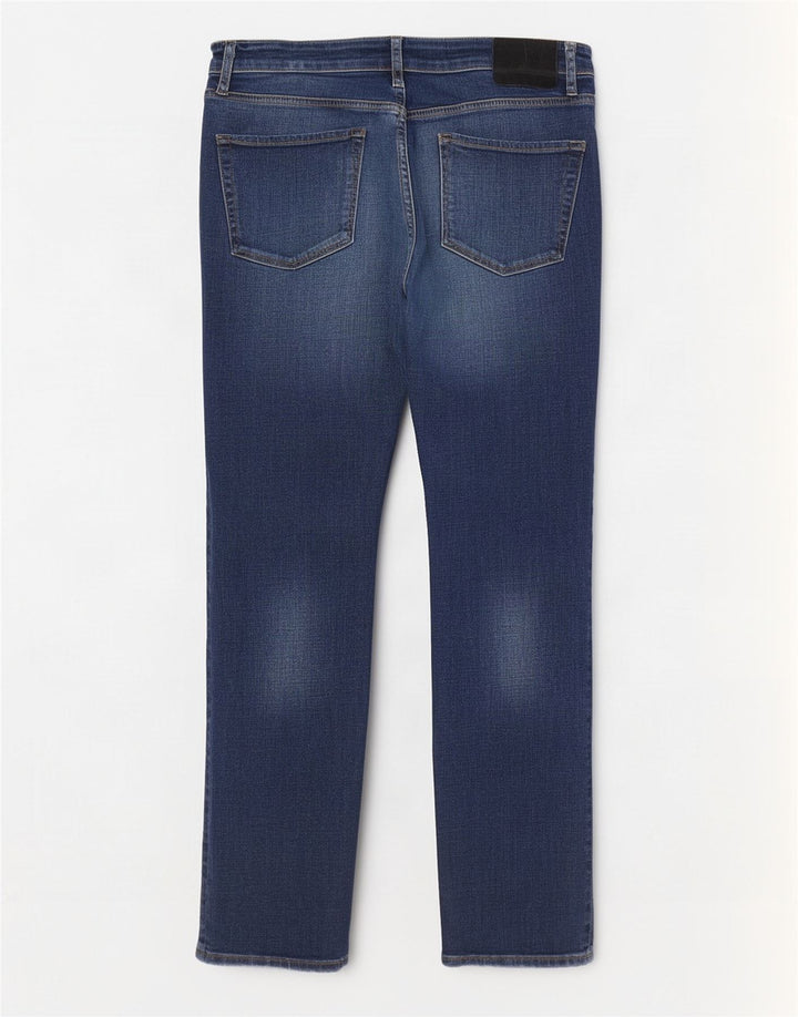 Superdry Slim Jeans til mænd W34 L32 blå bomuld
