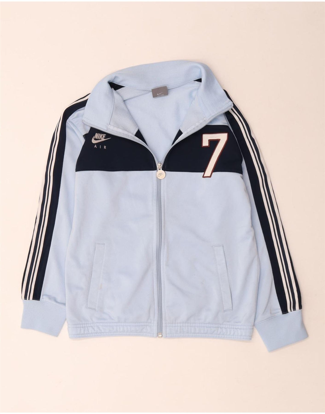 Nike drenge grafisk træningsdragt topjakke 10-11 år Medium Blue Colourblock