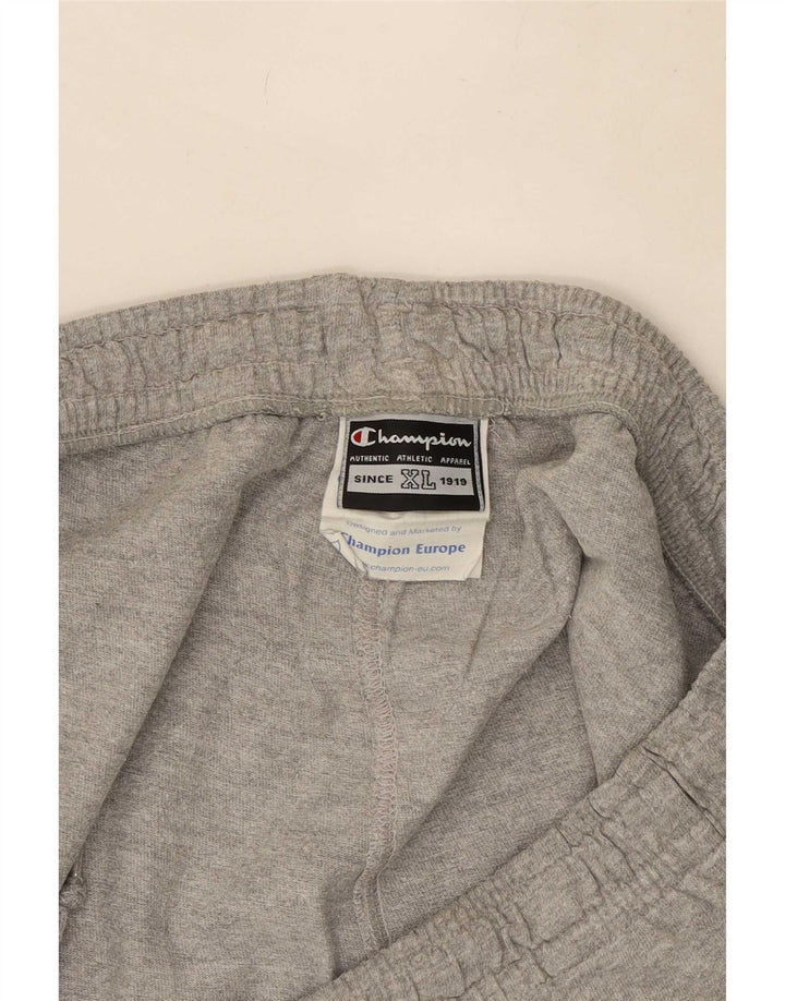 Champion Herre Sportshorts XL Grå Flecked Bomuld