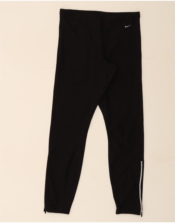 Nike Dame Leggings UK 14/16 Large Black Polyester