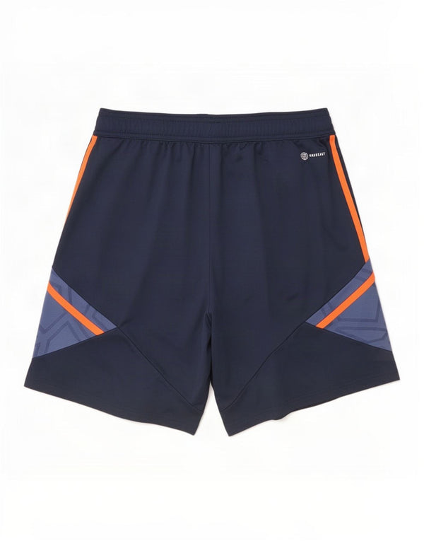 Adidas Herre Manchester United Sports Shorts Medium Navy Blue Colourblock