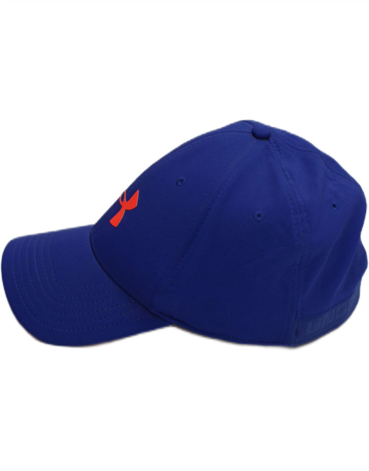 UNDER ARMOUR Mens Graphic Baseball Cap Large/XL Blue Sports