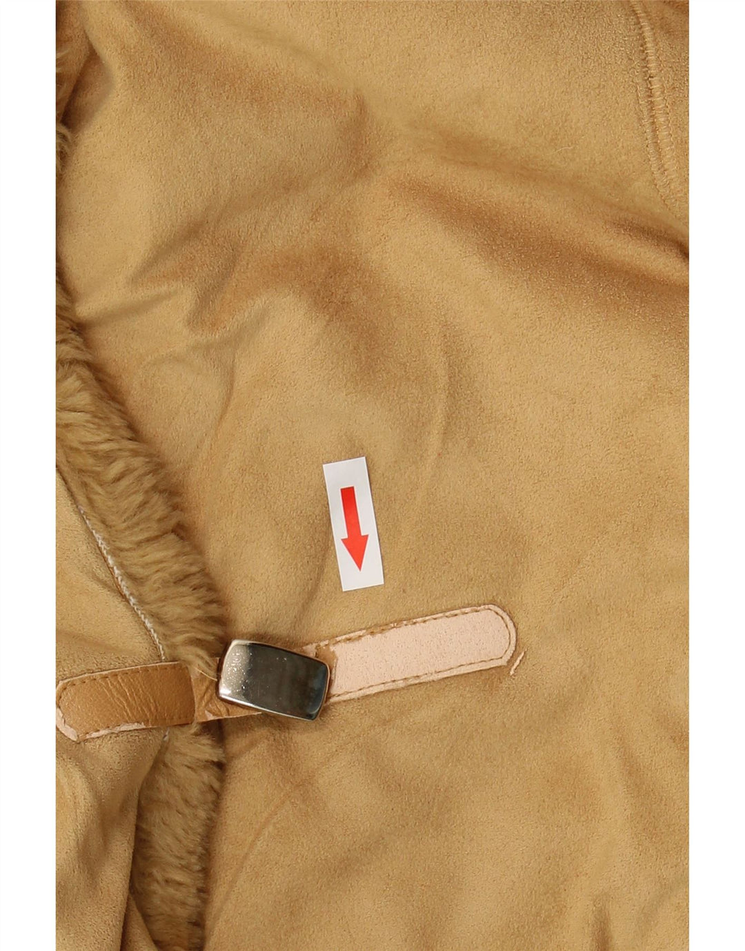 Basic Sherpa-jakke til kvinder UK 18 XL Beige