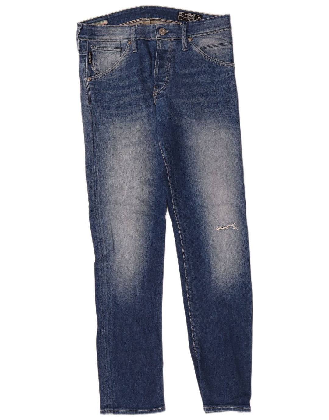Jack & Jones Herre Slim Jeans W32 L32 Blå Bomuld