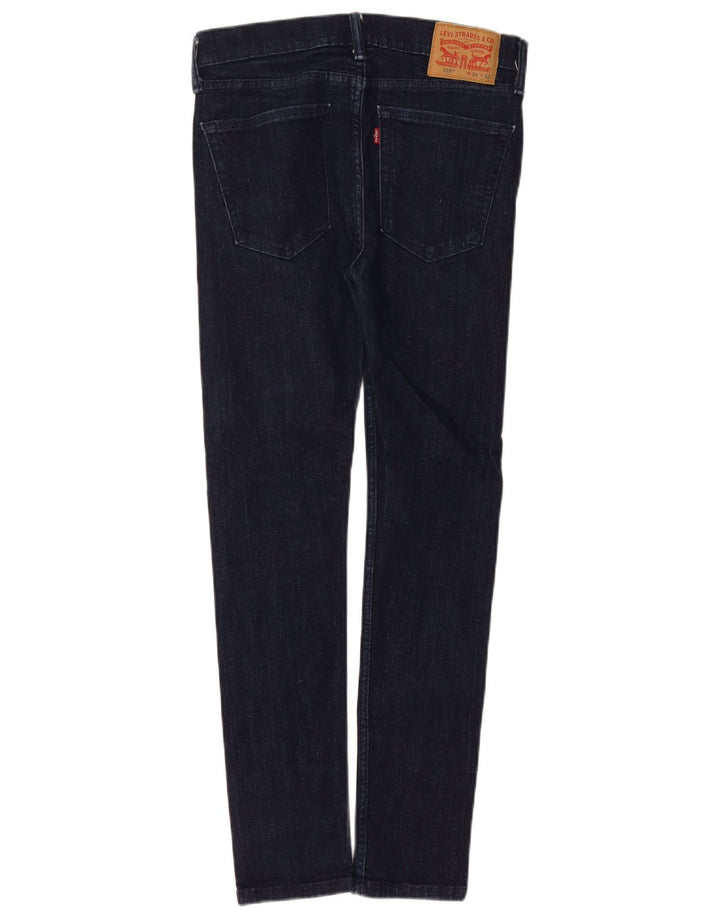 LEVI'S Herre 519 Skinny Jeans W31 L32 Marineblå Bomuld