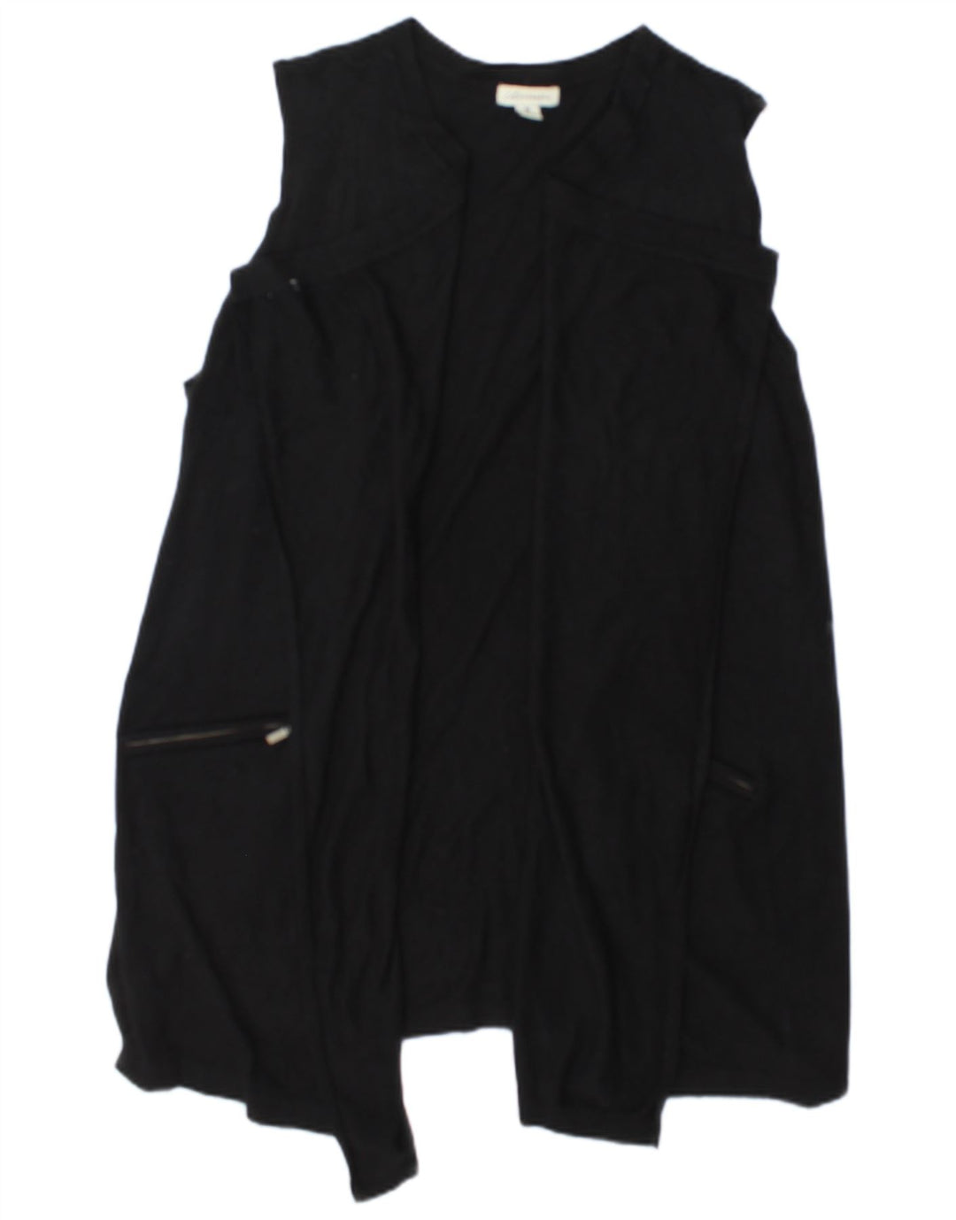 Marks & Spencer Dame Longline Cardigan Sweater UK 14 Medium Black