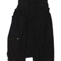 Marks & Spencer Dame Longline Cardigan Sweater UK 14 Medium Black