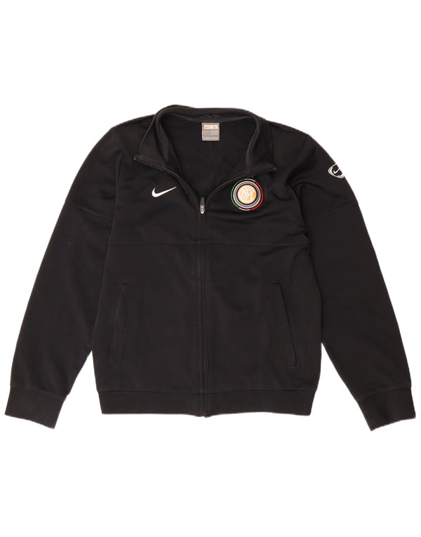 NIKE Boys Inter Milan træningsdragt topjakke 12-13 år sort polyester
