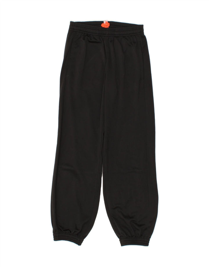 ADIDAS Boys Tracksuit Trousers Joggers 11-12 Years Black Polyester Vintage Adidas and Second-Hand Adidas from Messina Hembry 