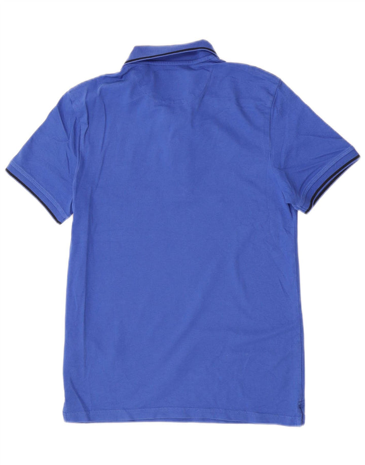 Lyle & Scott herre poloskjorte lille blå bomuld