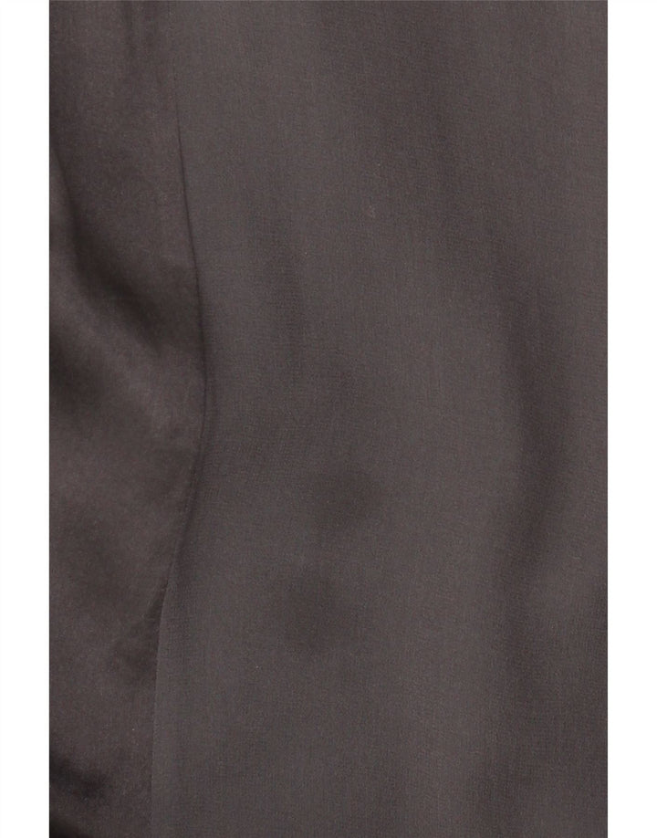 Phase Eight Dame Ærmeløs A-Line Kjole UK 16 Large Grey Silk