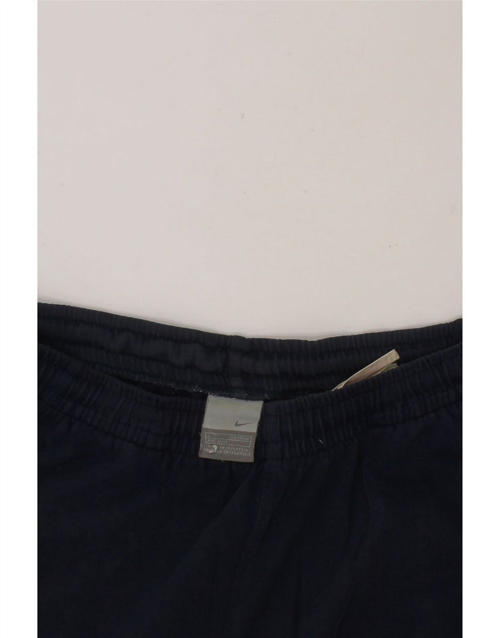 NIKE Boys Sport Shorts 12-13 Years Large  Navy Blue Vintage Nike and Second-Hand Nike from Messina Hembry 