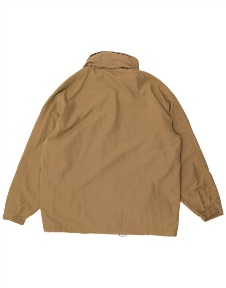 Diadora Herre Loose Fit regnjakke UK 36 Small Khaki Polyamid