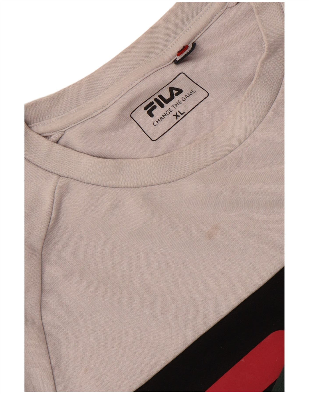 Fila Herre grafisk sweatshirt Jumper XL Grøn Colourblock