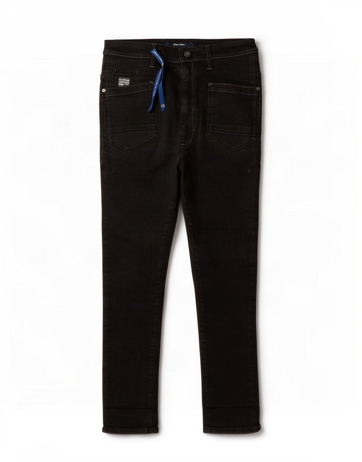 G-Star Dame Slim Jeans W27 L25 Sort Bomuld