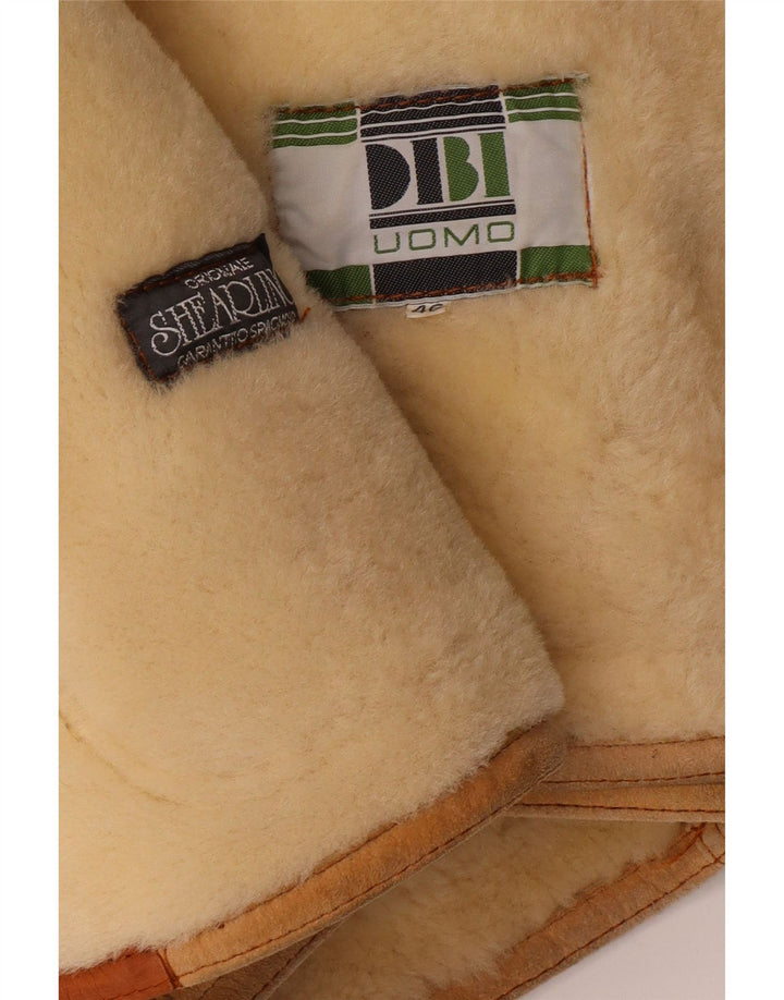 DIBI Herre Uomo Shearling Jacket IT 46 Small Beige Shearling Classic