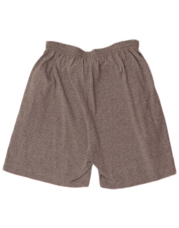 Champion Mens Sport Shorts Large Grey Cotton