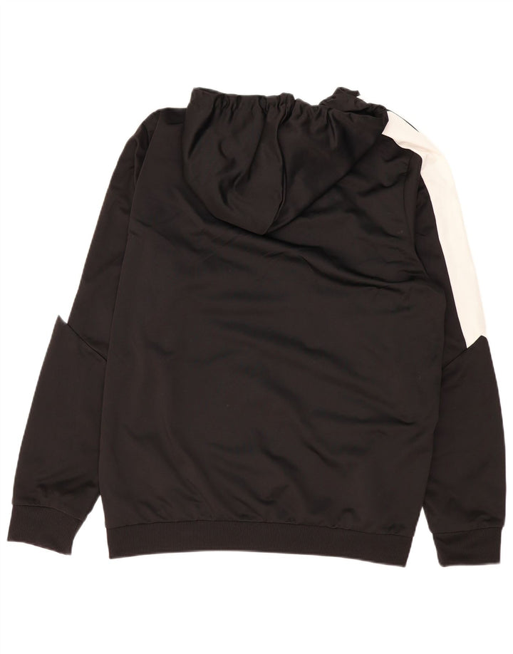 Puma Hættetrøje med lynlås til mænd XL Sort Colourblock Polyester