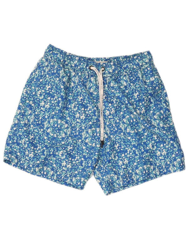 Jack Wills Badeshorts til mænd XS Blå plettet polyester