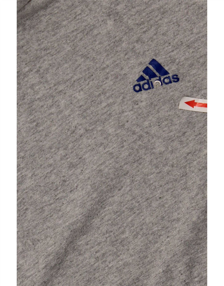 Adidas Boys T-Shirt Top 13-14 år Grå
