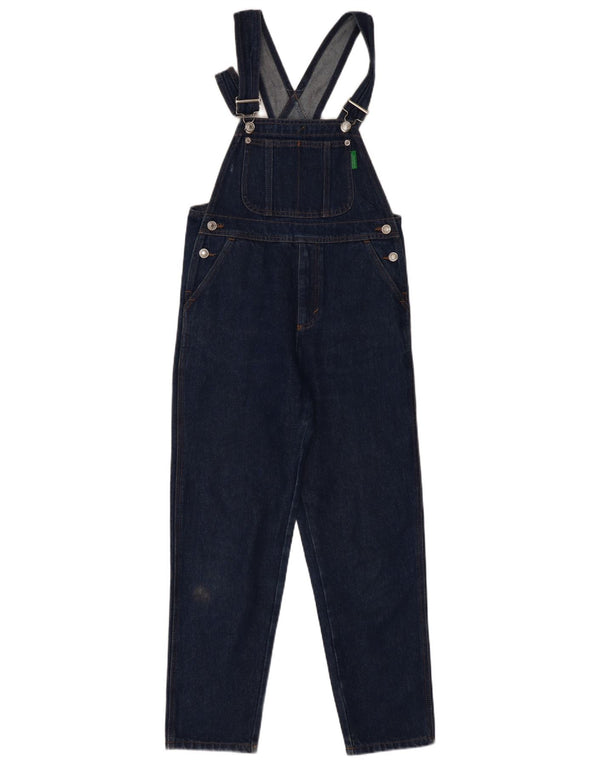 Benetton Pigebukser Slim Jeans 9-10 år W28 L26 Marineblå Bomuld